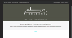 Desktop Screenshot of kibrithane.com