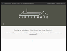 Tablet Screenshot of kibrithane.com